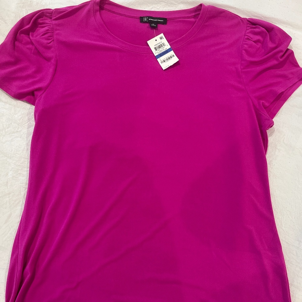 NWT INC hot pink shirt 👚